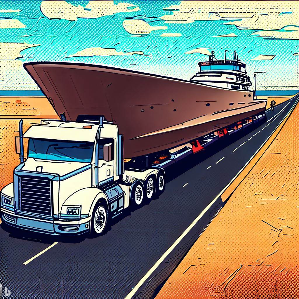 Boat transport in Emirates